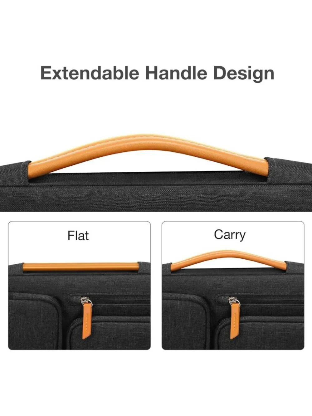 360 Protective Laptop Sleeve for 15-16 Inch Laptops, Shockproof & Stylish Case